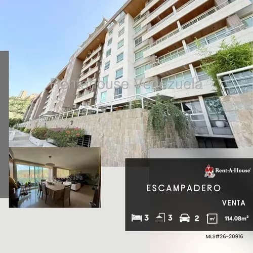 Apartamento En Venta En Escampadero. #26-20916