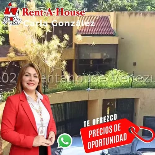 Carla Gonzalez Casa En Venta Colinas Del Tamanaco Mls #23-9409 Sc