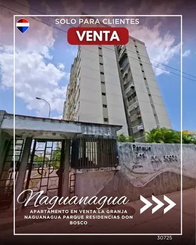 Apartamento En Venta La Granja Naguanagua Parque Residencias Don Bosco.30725