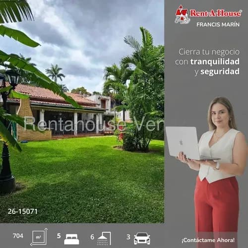 Quinta Los Chorros - Caracas - Ideal Embajadas A5071