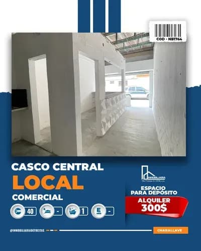 Local En Alquiler En Casco Central - Charallave