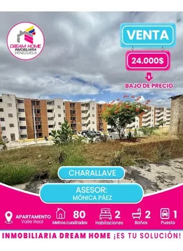 Apartamento En Venta Res. Valle Real - Charallave