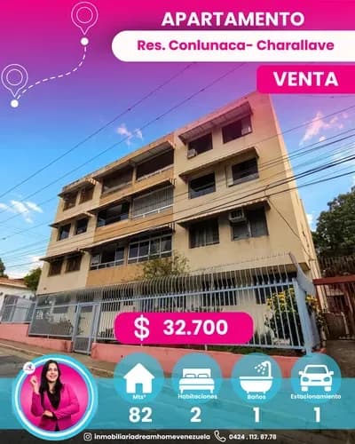 Apartamento En Venta Res. Conlunaca. Centro - Charallave