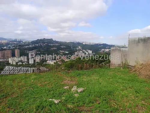 Terreno En Venta En El Cafetal Caracas Angela Tochon Calle Cerrada 941 Metros
