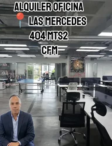 Amplia Oficina 404 Mts2 Vista Al Avila Las Mercedes