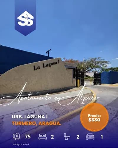 Código: L. V-003. Alquiler: Apartamento En Laguna 1 Comodidad Y Funcionalidad En Un Solo Lugar Este Acogedor Apartamento De 75 M2 Destaca Por Su Excelente Distribución Y Acabado, Listo Para Habitar.