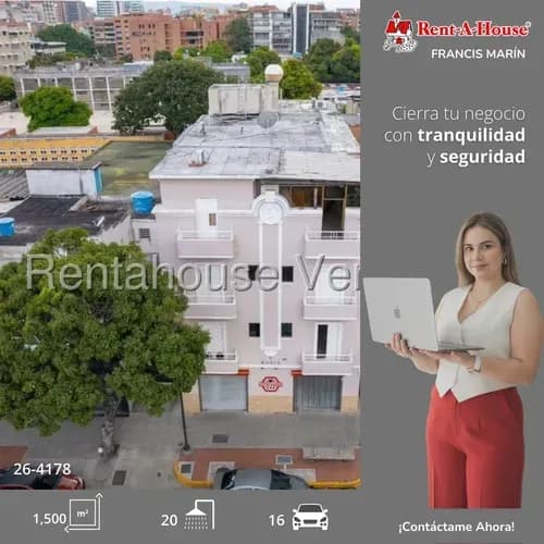 Edificio De Inversión En Chacao - 13 Aptos + Local Comercial #26-4178