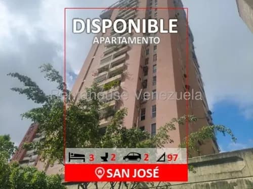 San Jose, 3 Habitaciones, 2 Baños, 2 Estacionamientos, Piso 15, 97 Mts2 Construcción