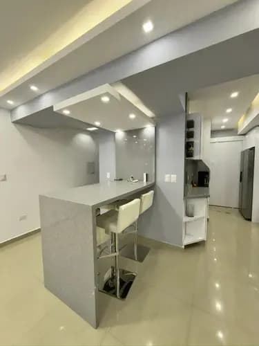 Muy Iluminado Y Amoblado Apartamento En Manantial Res Lemans Suites