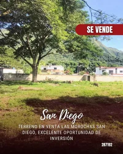 Terreno En Venta Las Morochas San Diego, Excelente Oportunidad De Inversión 287192