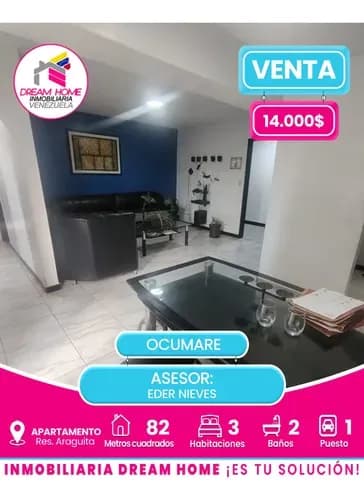 Apartamento En Venta Res. Araguita Ocumare