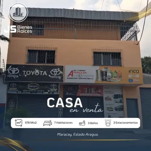 Amplia Casa Con Local Sector Ana Maracay 06js