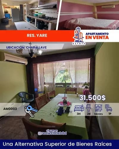 Apartamento En Venta Residencias Yare/ Charallave.