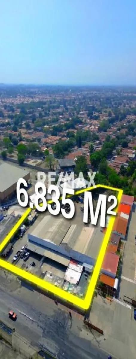 Venta Terreno 6.835 M2 con 4 Galpones y 3 Locales, Cerca Ciudad Traki Guacara