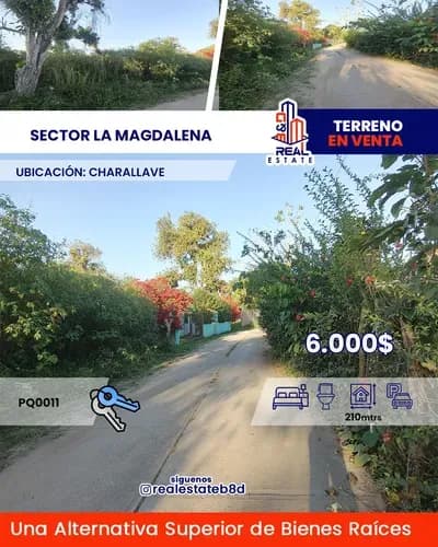 Terreno En Venta Sector La Magdalena. Charallave