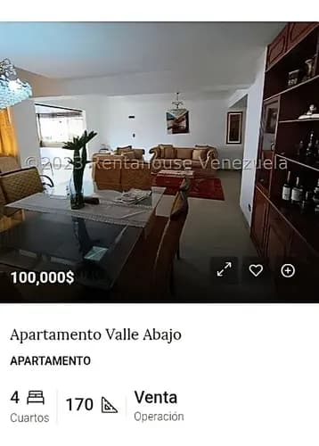 Apartamentos En Venta En Valle Abajo. Precio En Fotos Rc