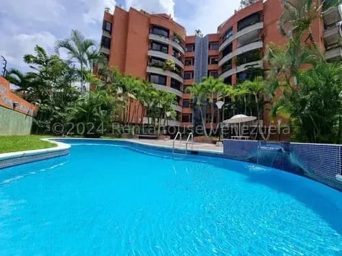 Tg Bonito Apartamento En Venta, Campo Alegre, Terraza, Piscina, Puestos Para Visitantes, Bonito Edificio 26-12944