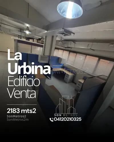 Edificio Alquiler La Urbina 2183 Mts2 Sonmetros2