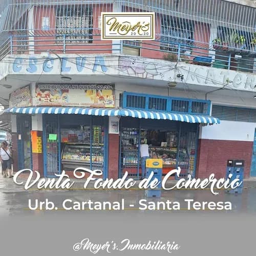 Venta De Fondo De Comercio Charcutería, Viveres Y Más Estratégicamente Ubicada En La Av Principal De Cartanal, Santa Teresa