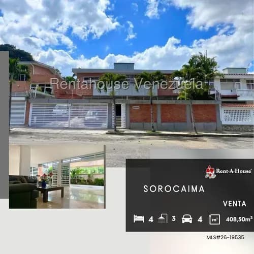 Casa En Venta En Sorocaima. #26-19535