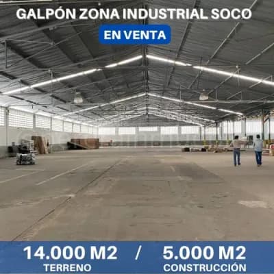 Galpón en venta en aragua - $1.3M