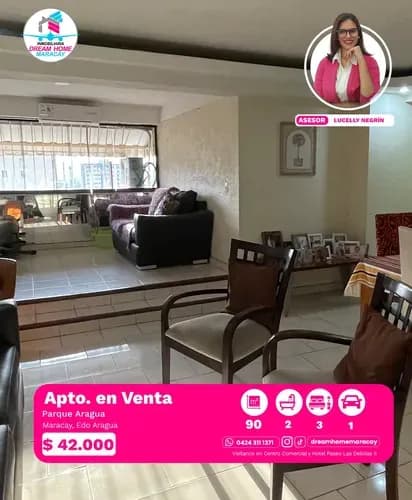 Ofrece Apartamento En Venta En Parque Aragua.