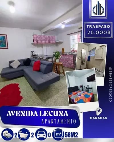 Apartamento Av. Lecuna Caracas Distrito Capital