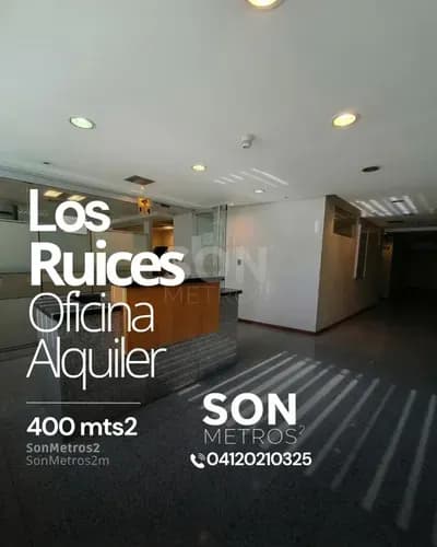 Oficina Amoblada Alquiler Los Ruices 400 Mts2. Sonmetros2