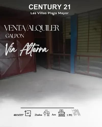 En Venta Galpon En Via Alterna De Barcelona Cerca De La Udo