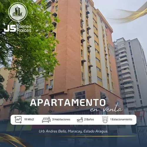 Amplio Apartamento En Venta Urb Andres Bello Maracay 06js