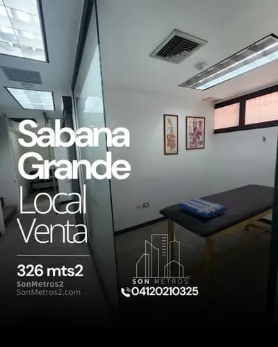 Local Oficina Sabana Grande Venta 326 Mts2 + Terraza. Ideal Para Medicina Doctores Clínica. Sonmetros2