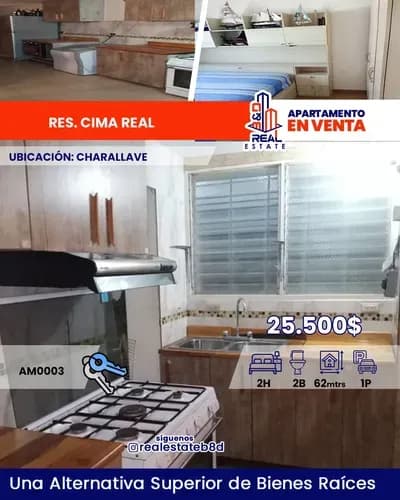 Apartamento En Venta. Urbanización Cima Real - Charallave