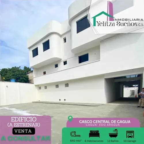 Edificio En Venta Centro De Cagua