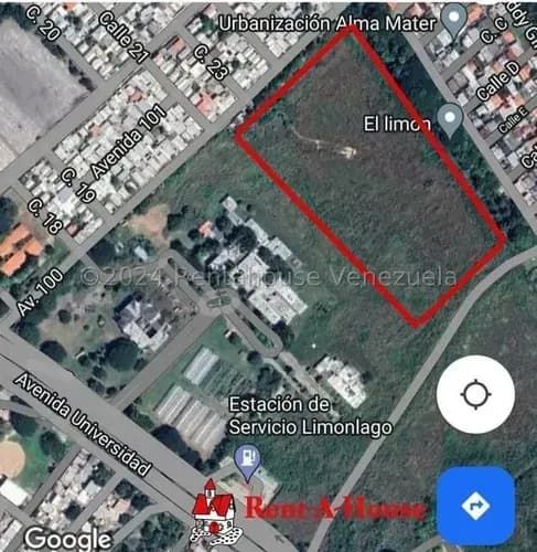 Terreno En Venta El Limón 25-16136 Yb