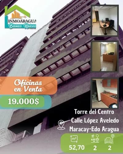 Oficinas Venta/torre Del Centro Calle López Aveledo/pg1112
