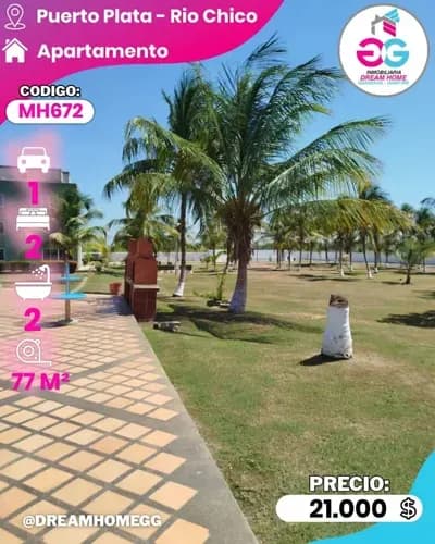 Apartamento En El Conjunto Residencial Puerto Plata Rio Chico