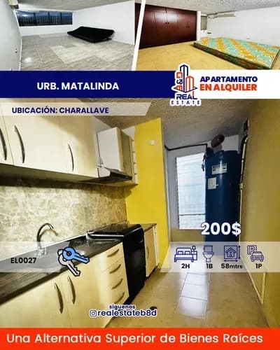 Apartamento En Alquiler Conj. Pque Residencial Mata Linda / Charallave.