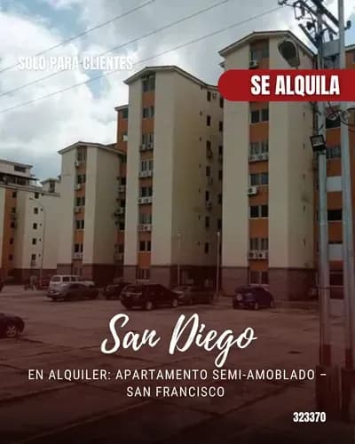 En Alquiler: Apartamento Semi-amoblado San Francisco 323370