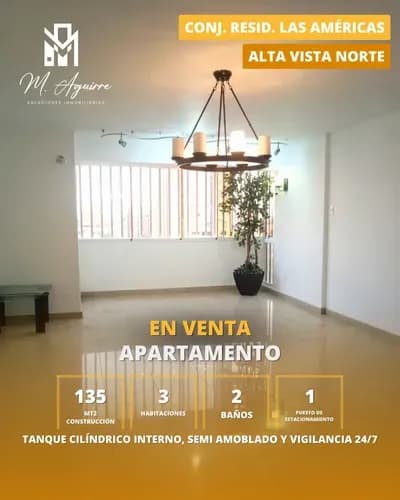 Apartamento Espacioso En Venta En El Conjunto Residencial Las Américas, Alta Vista Norte, Puerto Ordaz - Ma