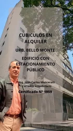 Jcm - Todo Incluido. Alquilo 3 Pequeñas Oficinas (cubículos Privados) Bien Ubicadas En Bello Monte